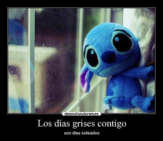 Los días grises contigo -