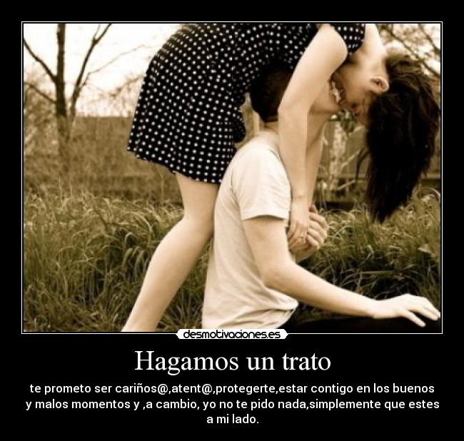 Hagamos un trato - 