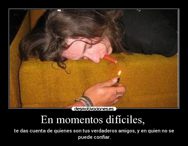 En momentos difíciles,  - 