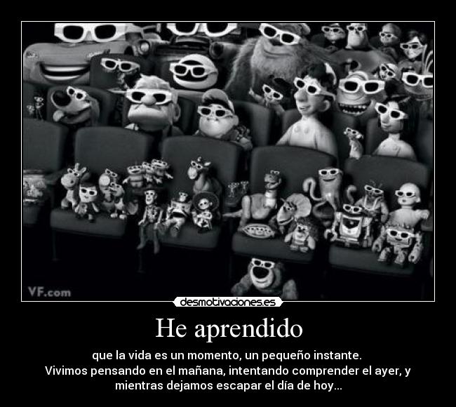 carteles aprendido desmotivaciones