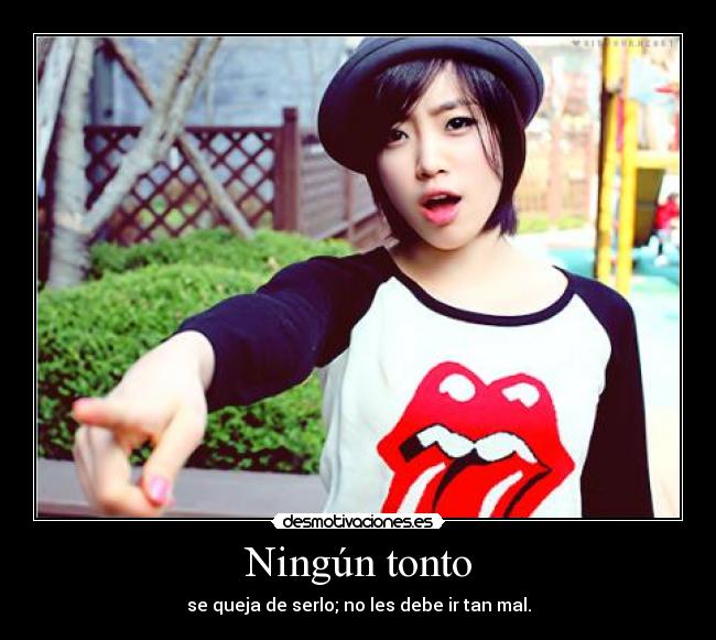 Ningún tonto -
