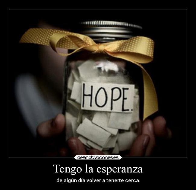 Tengo la esperanza - 