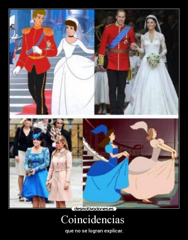 Coincidencias - que no se logran explicar.