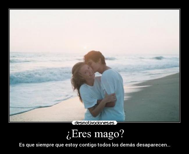 ¿Eres mago? -
