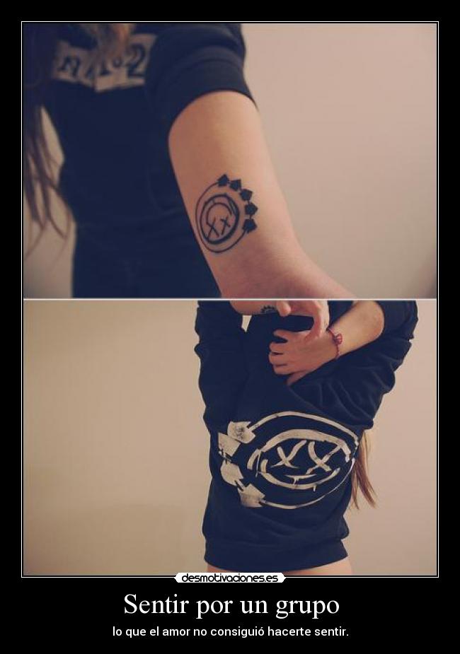 carteles blink182 tatuaje desmotivaciones