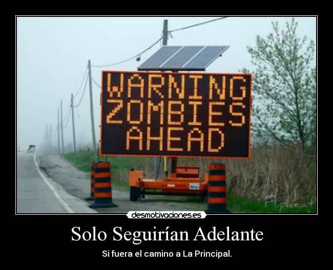 Solo Seguirían Adelante -