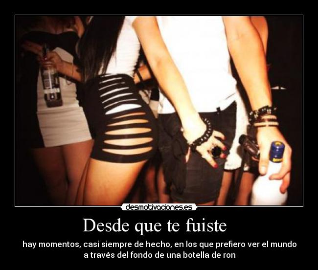 carteles desde que fuiste desmotivaciones