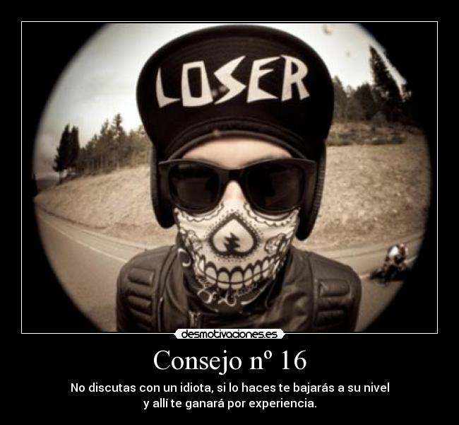 Consejo nº 16 - 