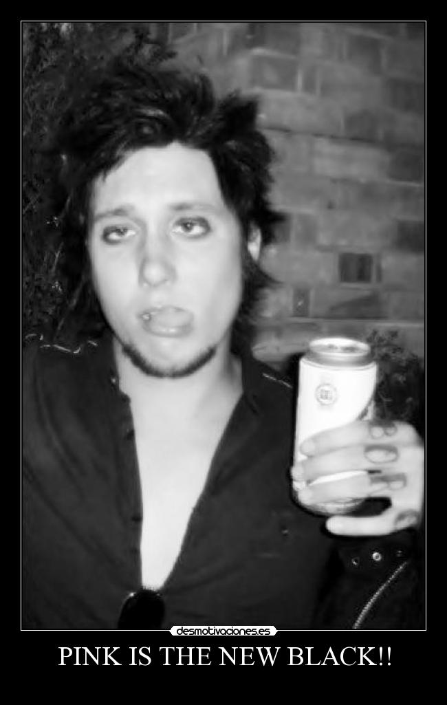 PINK IS THE NEW BLACK!! -