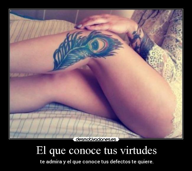 El que conoce tus virtudes - 