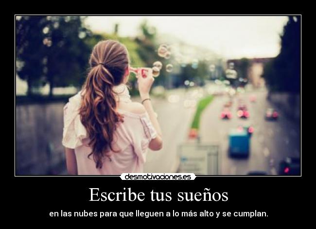 Escribe tus sueños - 