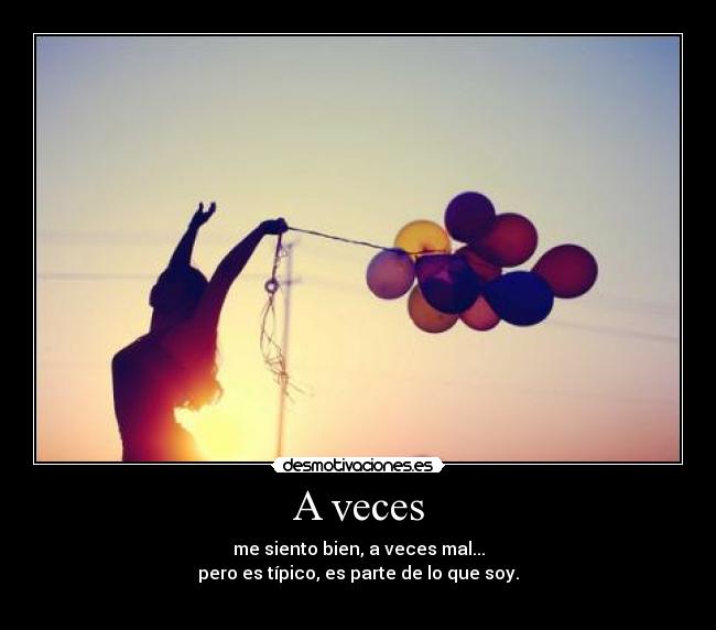 A veces -