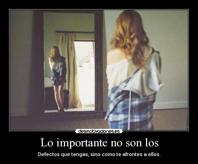 Lo importante no son los - 