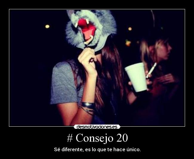 # Consejo 20 -