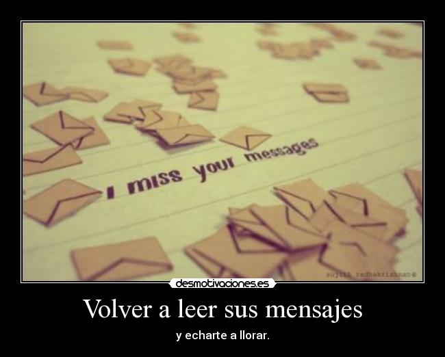 carteles mensajes leer llorar desmotivaciones