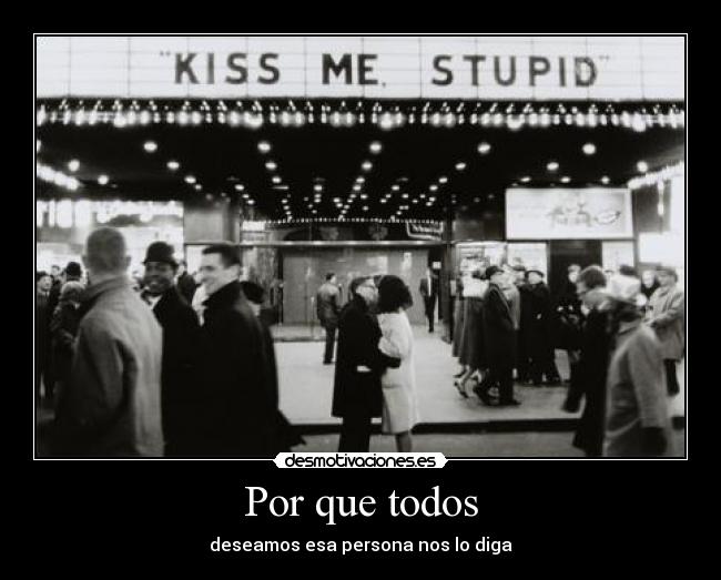 Por que todos -