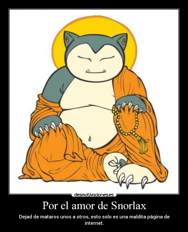 Por el amor de Snorlax - 