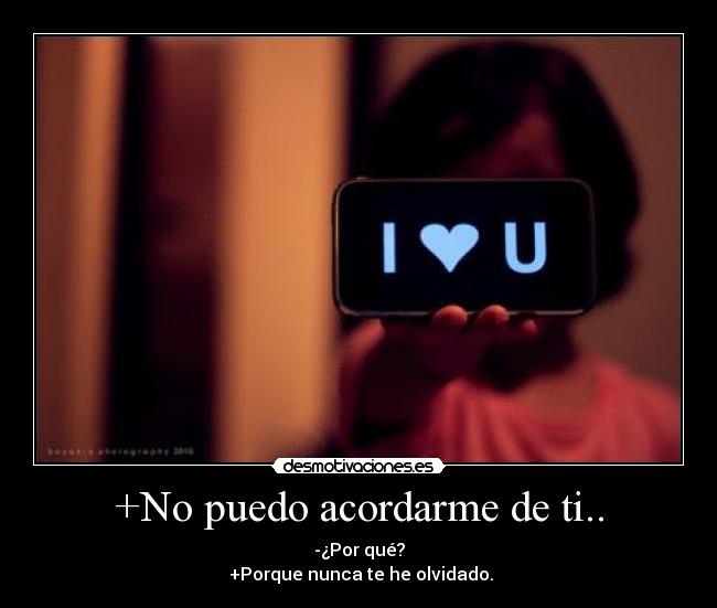 +No puedo acordarme de ti.. - 
