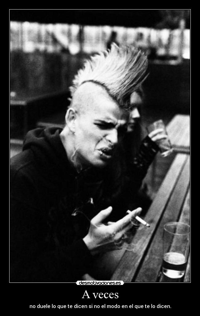 A veces -