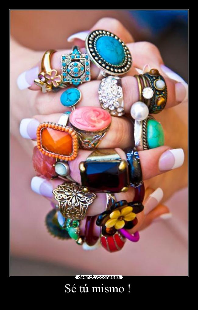Sé tú mismo ! -
