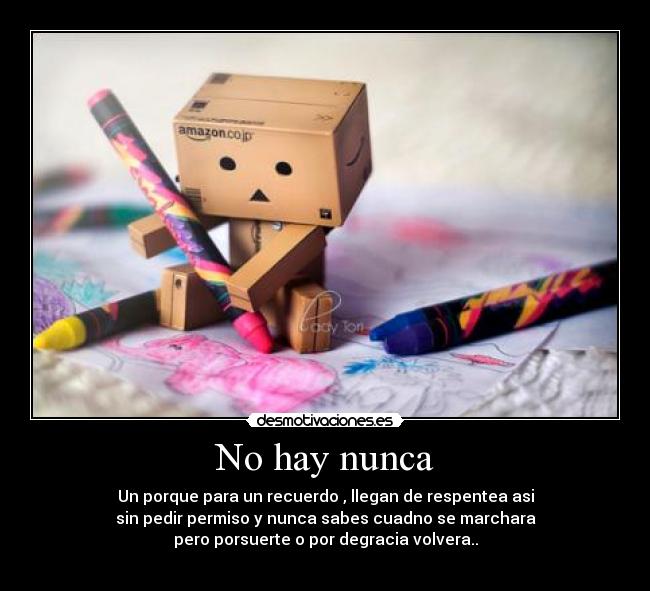 No hay nunca - 