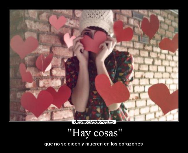 Hay cosas -
