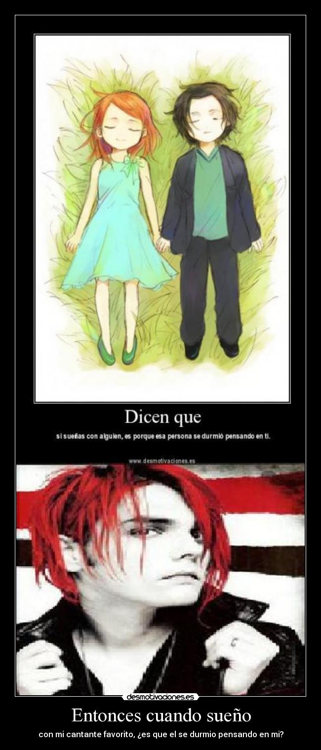 Entonces cuando sueño -