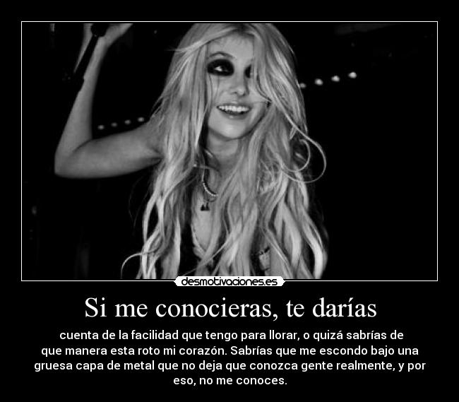 carteles si me conocieras amor amistad gruesa te no december desmotivaciones