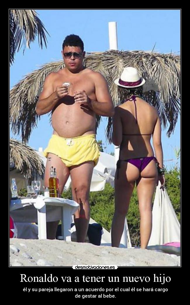 Ronaldo va a tener un nuevo hijo -