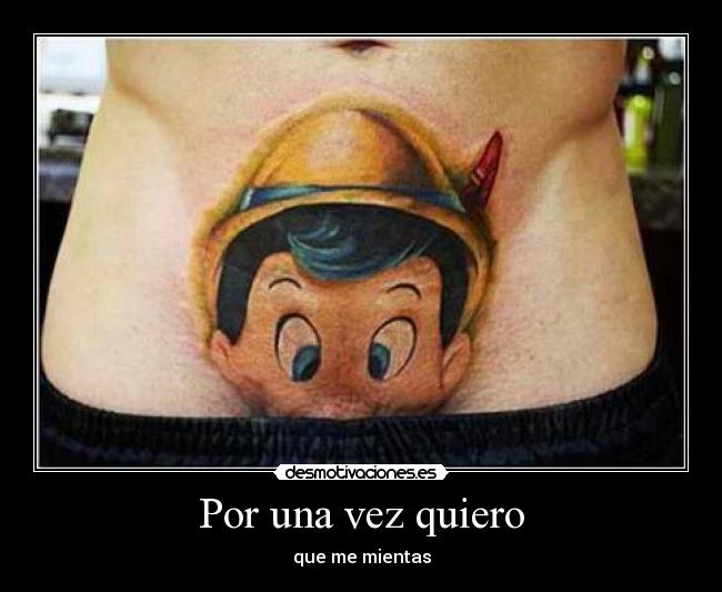 Por una vez quiero -