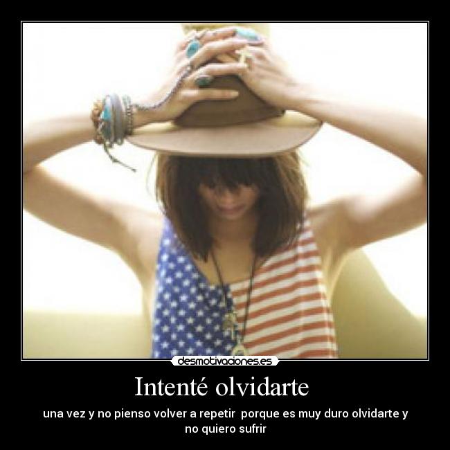 Intenté olvidarte  - 