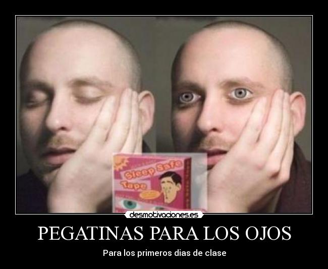 PEGATINAS PARA LOS OJOS - Para los primeros dias de clase