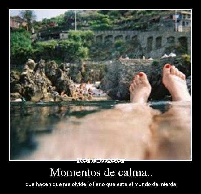 Momentos de calma.. - 