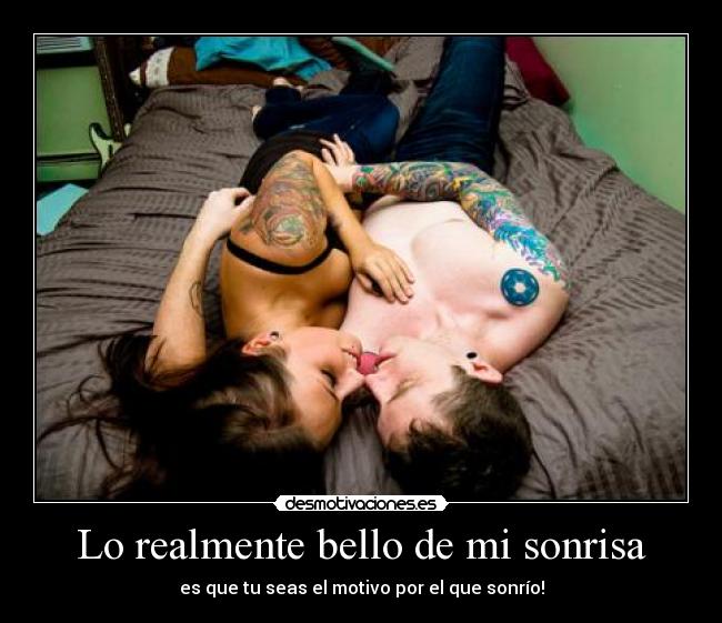 Lo realmente bello de mi sonrisa - 