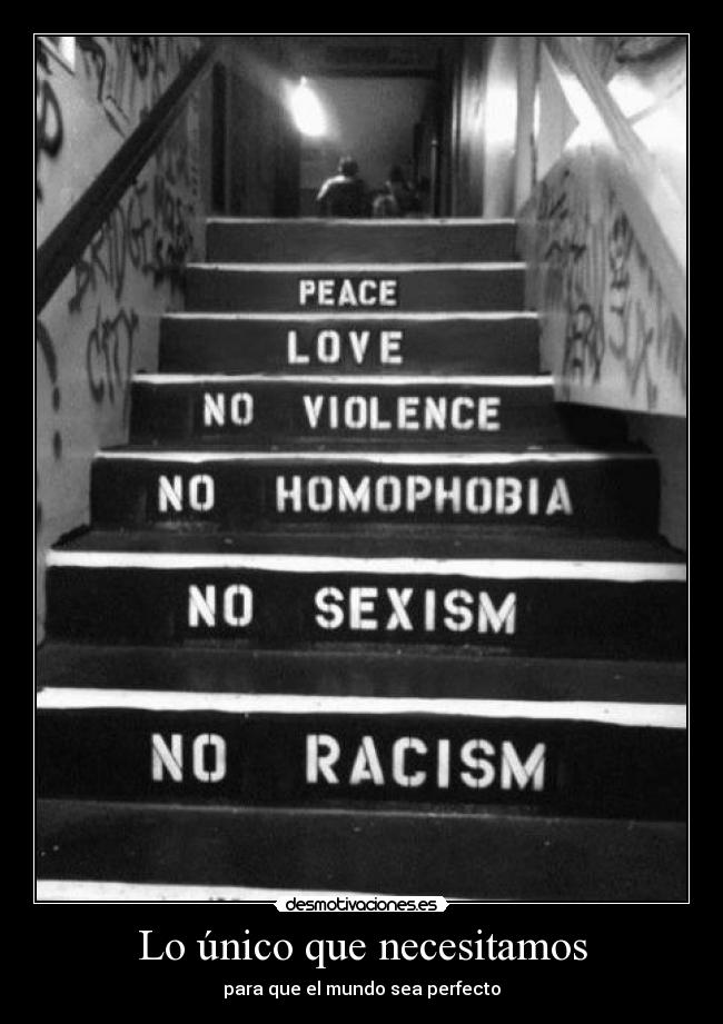 Lo único que necesitamos -