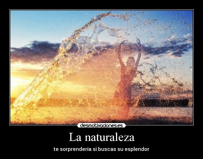 La naturaleza -