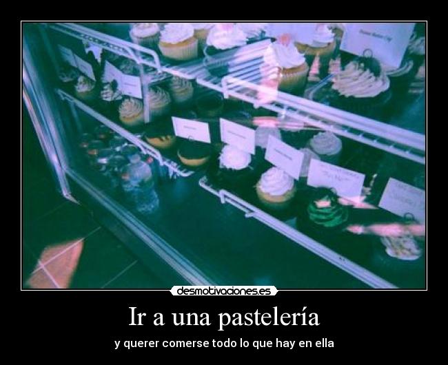 Ir a una pastelería - 