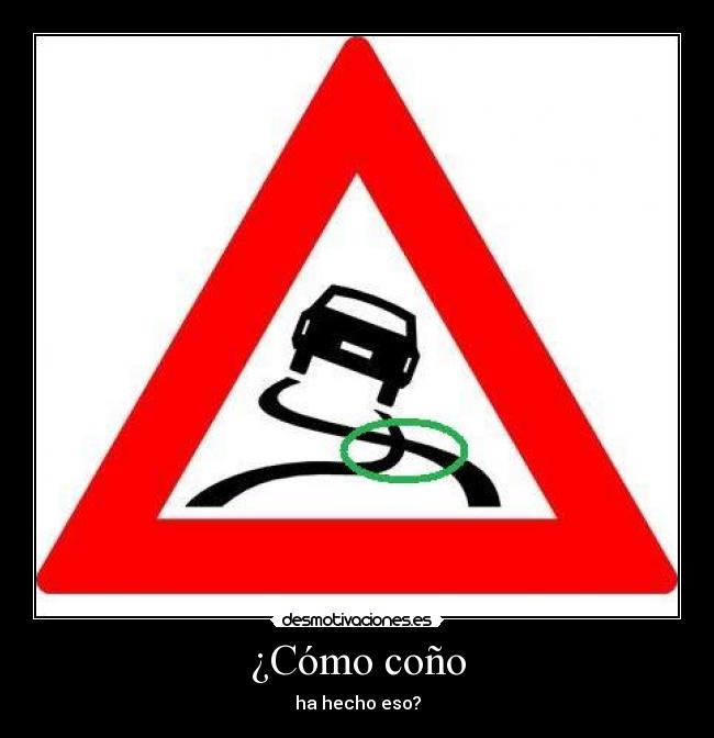 ¿Cómo coño - ha hecho eso?