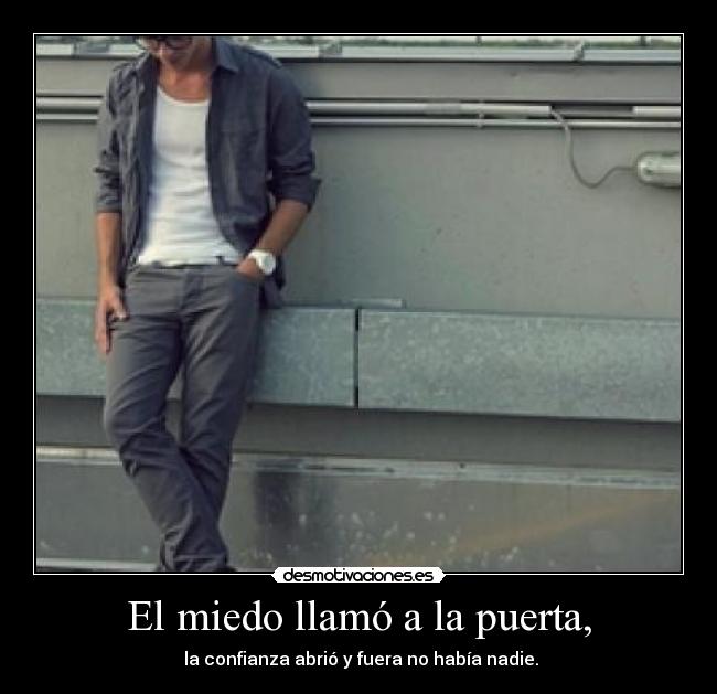 carteles miedo martin desmotivaciones