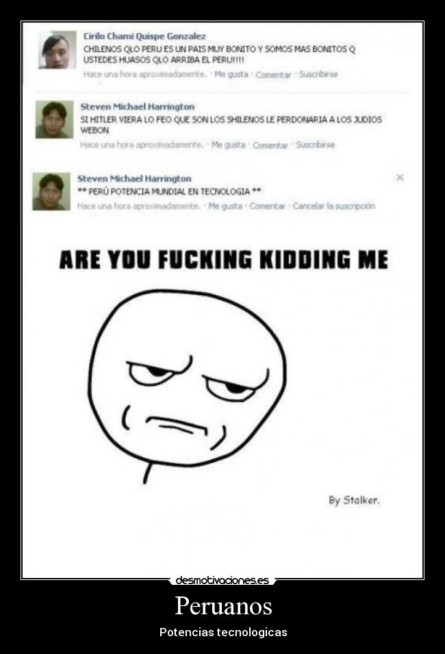 Peruanos - Potencias tecnologicas