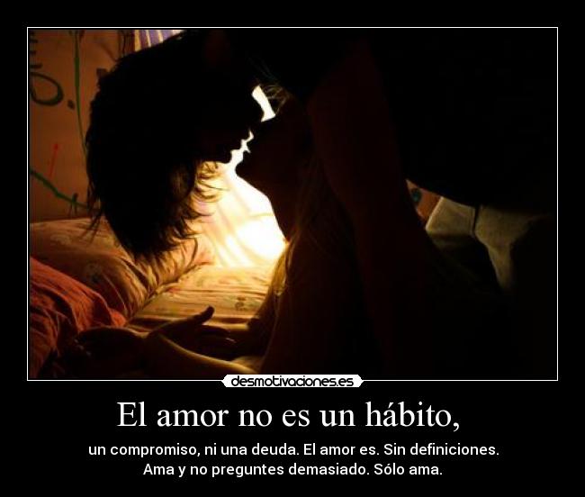 carteles amor solo ama preguntes desmotivaciones