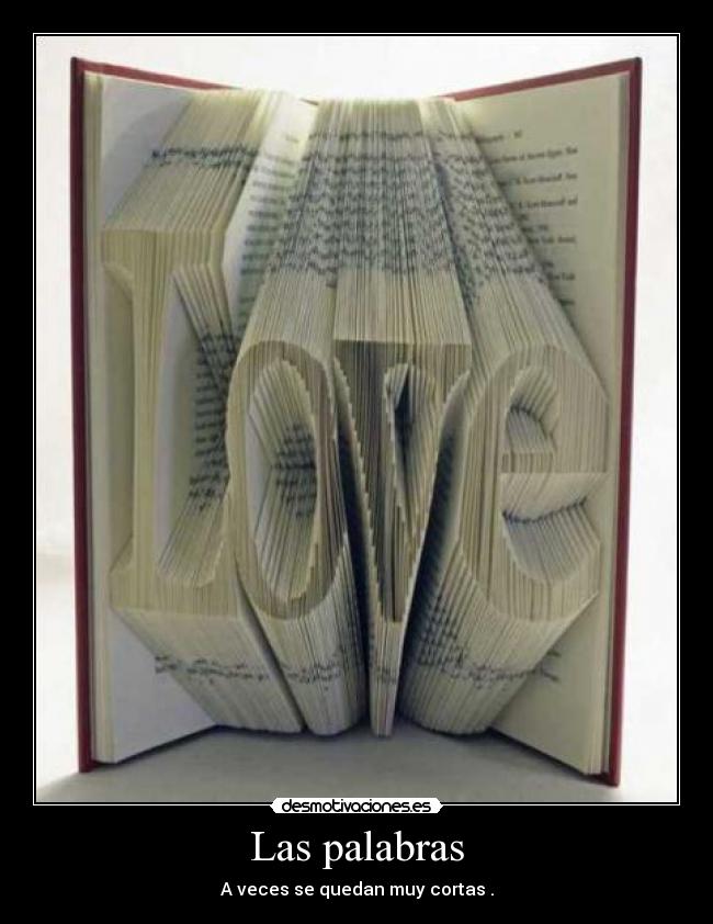 Las palabras -