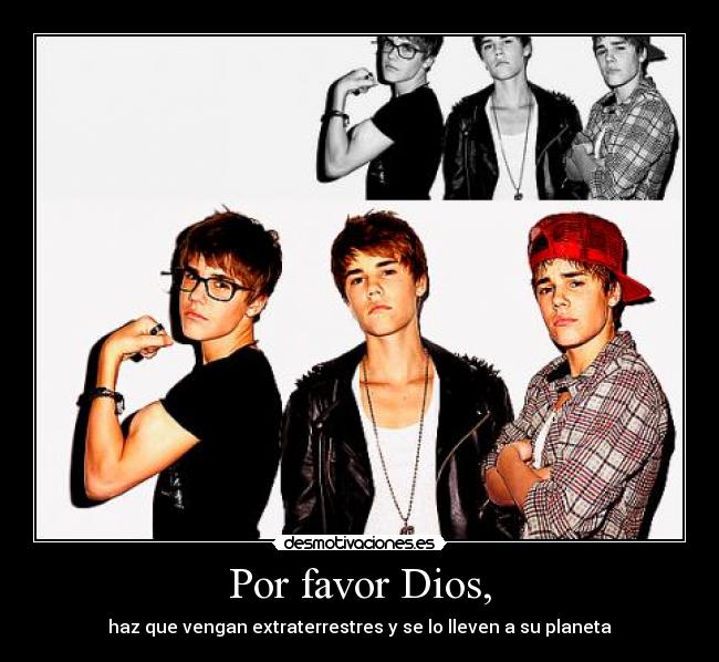 Por favor Dios, -