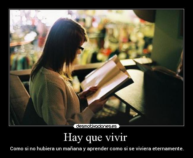 Hay que vivir -