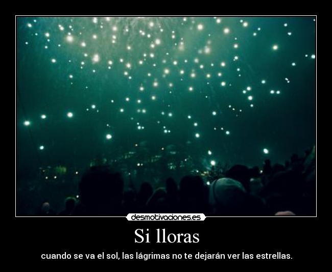 Si lloras - 