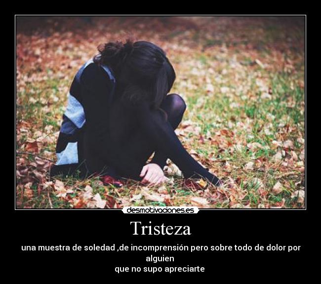 Tristeza -