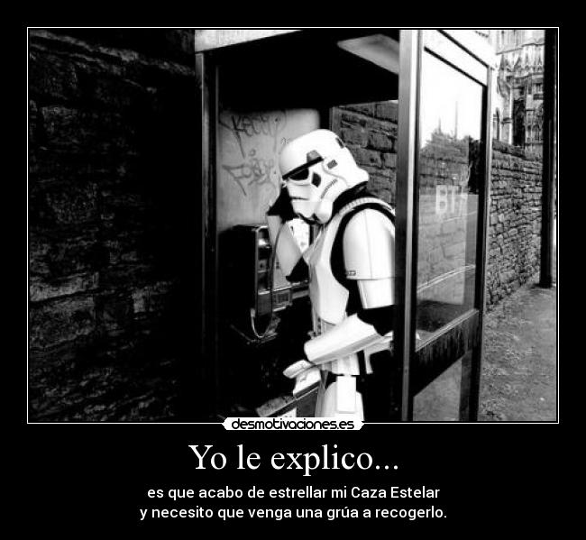 carteles star wars clones gruas caza estelar megaglt desmotivaciones