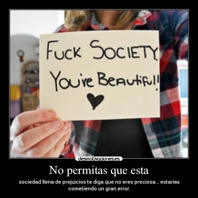 No permitas que esta - 