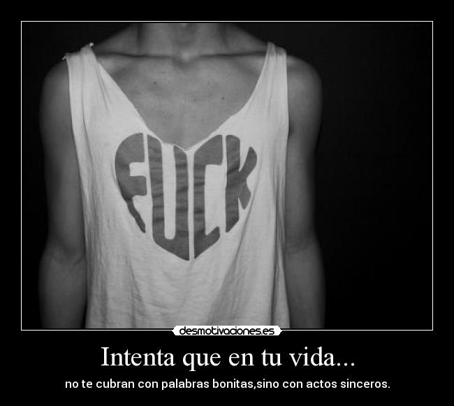 Intenta que en tu vida... - 