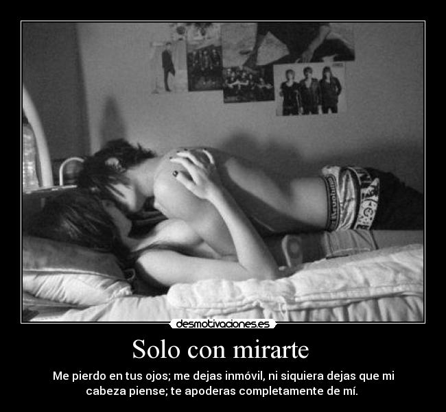 Solo con mirarte -